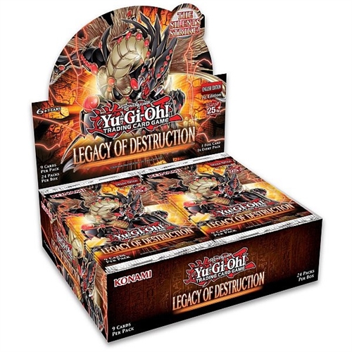 Yu-Gi-Oh TCG - Legacy of Destruction - Booster Box Display (24 Booster Packs) (Eng)